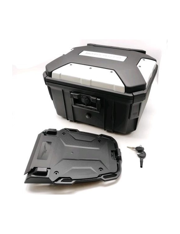 Kit top-case "urbain" 40L au dessus la case 40L avec plaque Moto Guzzi V85TT - 1