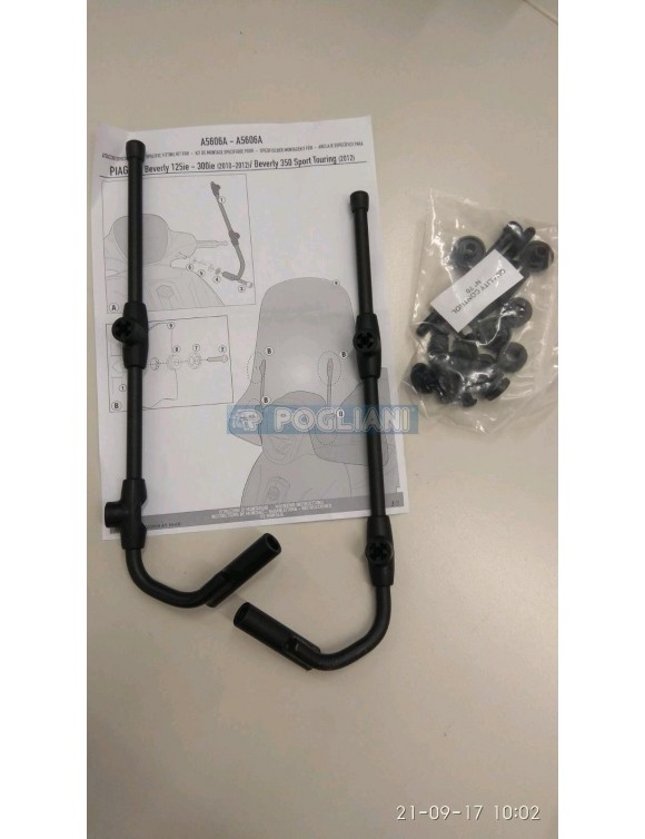 Kit staffe attacchi GIVI a5606a per fissaggio parabrezza GIVI 5606a - 2