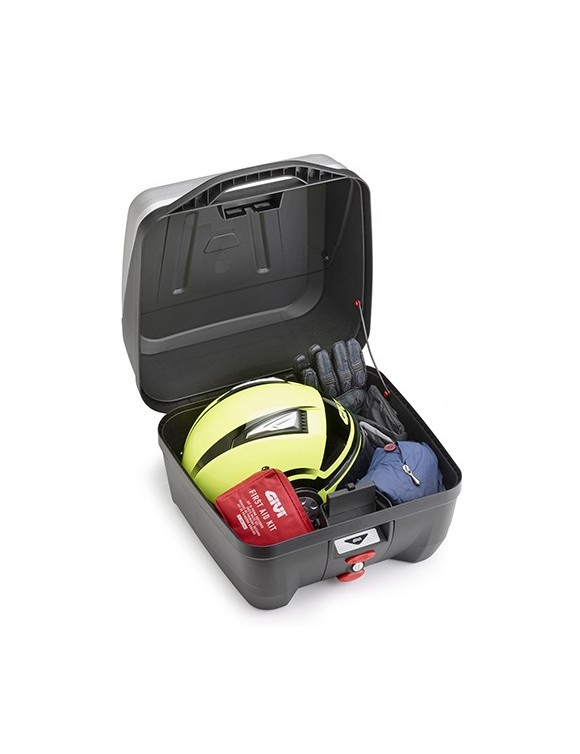 Caja superior 32L y monolock Scooter Givi B32 Bold Monolf Black - 2