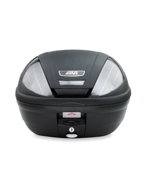 GIVI blade tech e370nt 39lt noir top case scooter/moto et kit plaque arrière - 2