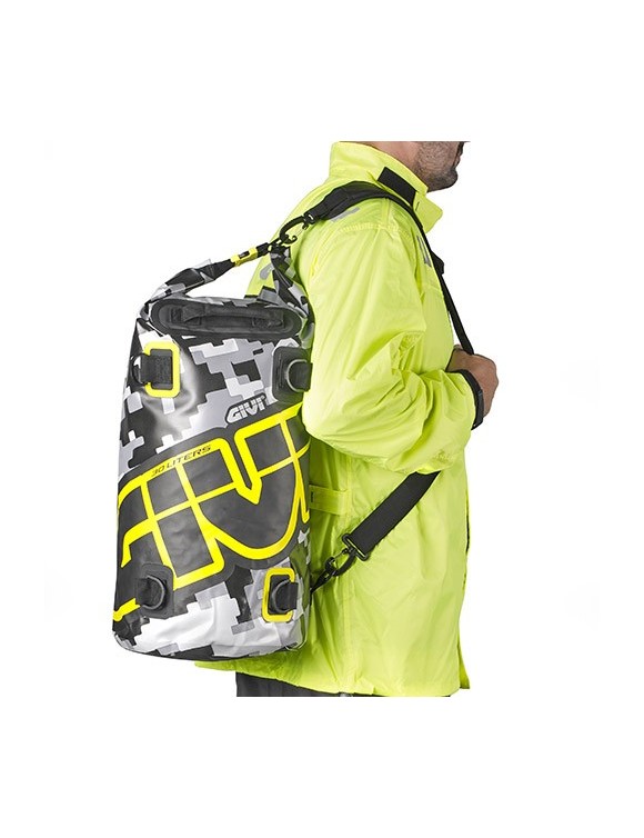 Sac à rouleau selle/rack moto GIVI EA114CM 30L Universal imperméable - 3
