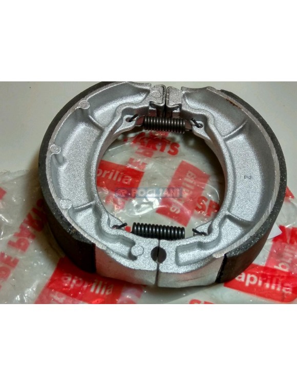 Coppia ganasce freni con molla originali Aprilia ap8113913 per Scarabeo 100 - 3