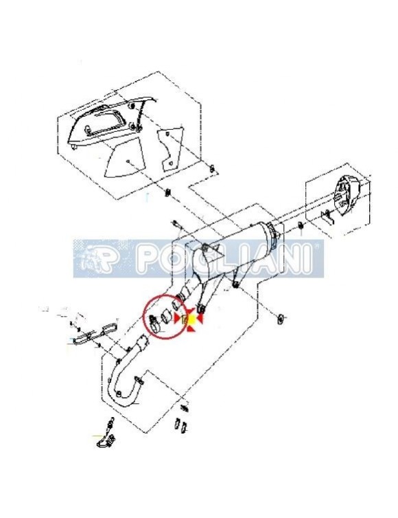 Col décharge 3,échantillon S,QV3 350(QS1832120100A) - 2
