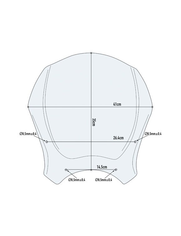 Carreaje bicicleta universal transparente GIVI 140A - 2