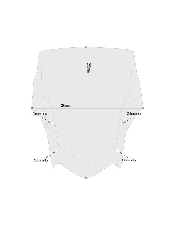 GIVI D2145S Kit carenado humos específico Yamaha Tenerè 700(a partir 2019) - 2