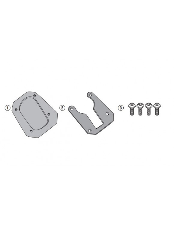 GIVI ES5137 BMW F900R/BMW Kit d'extension latérale F900XR F900XR - 2