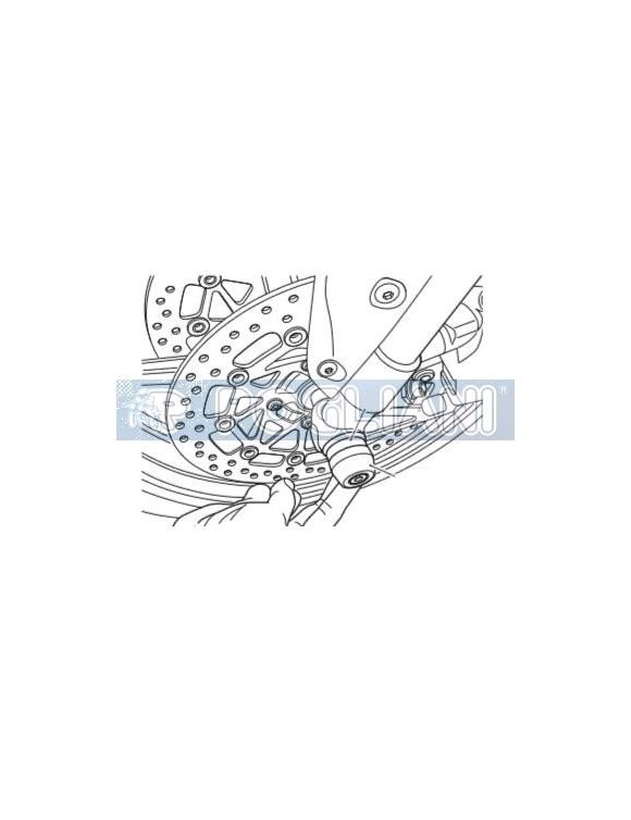 Protezione forcella ruota anteriore Triumph Thruxton 1200/r,Scrambler 1200 xc/xe - 3 Protezione forcella ruota anteriore Triumph Thruxton 1200/r,Scrambler 1200 xc/xe - 3