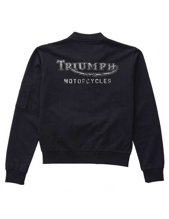 Bomber Chaqueta Mujer Biker Negro Triumph Tiger Harper 100% algodón - 2