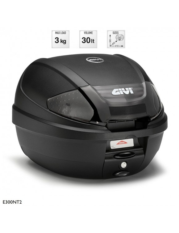Kit complet 30L GIVI E300NT2 + PIAGGIO LIBERTY 50-125-150 BACKAGE - 2