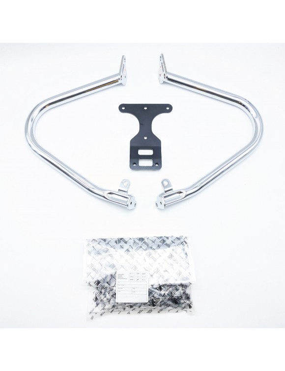 Kit morador tubular cromo cromado 2S001586 Moto Guzzi V7 E5 - 2 Kit morador tubular cromo cromado 2S001586 Moto Guzzi V7 E5 - 2