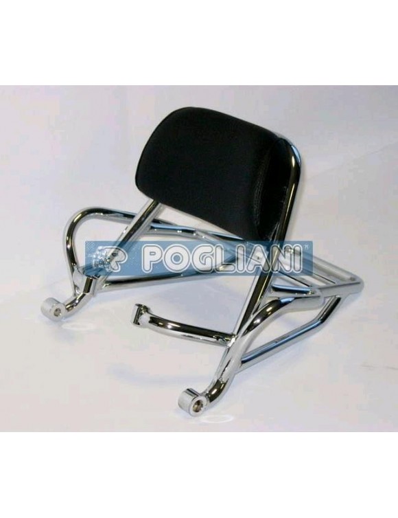 Kit portapacchi poggiaschiena cromato Moto Guzzi Nevada 750 gu973217200003 - 2