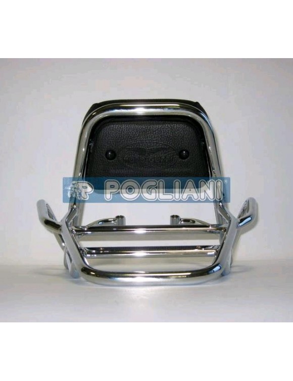 Kit portapacchi poggiaschiena cromato Moto Guzzi Nevada 750 gu973217200003 - 3