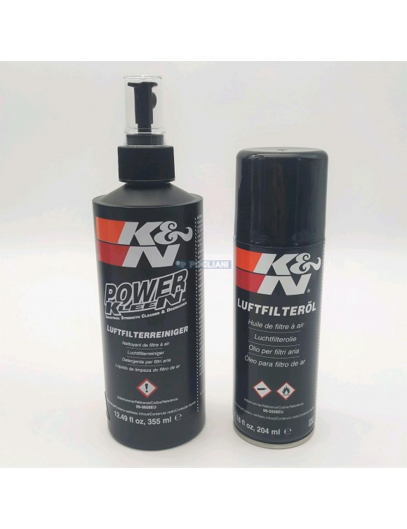 Ölwartungsset und sauberes Reinigungstel 99-5003 Luftfilterreinigung auch Sport - 2