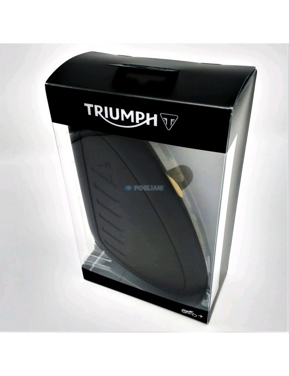 Pair of original rubber knee protectors for Triumph Street Scrambler 1200 xc/xe - 3