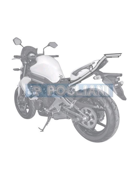 Kit d'attaque arrière GIVI4104FZ Monkey/Monolock Kawasaki ER-6N ER-6F - 2 Kit d'attaque arrière GIVI4104FZ Monkey/Monolock Kawasaki ER-6N ER-6F - 2