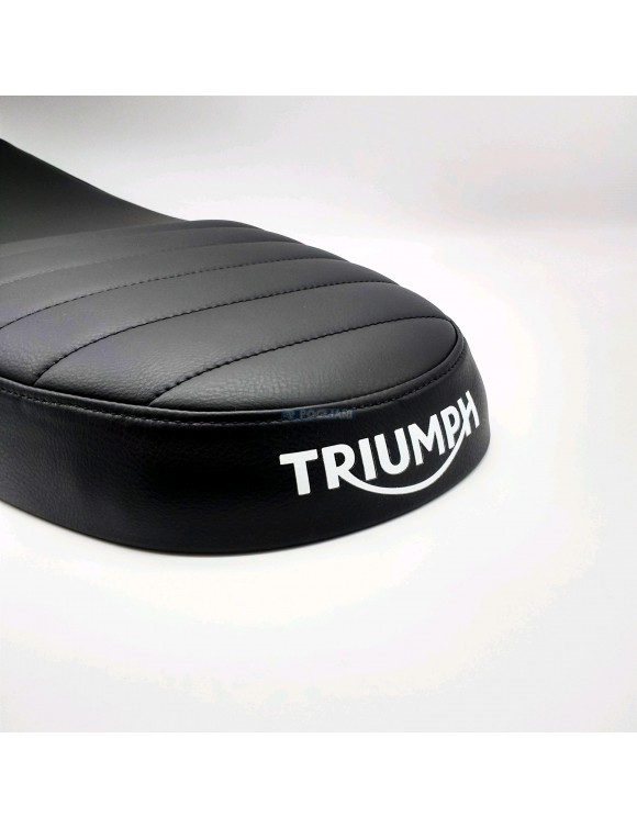 Selle moto baissée noire avec logo A9702000 Triumph Scrambler 1200 XC/XE - 4