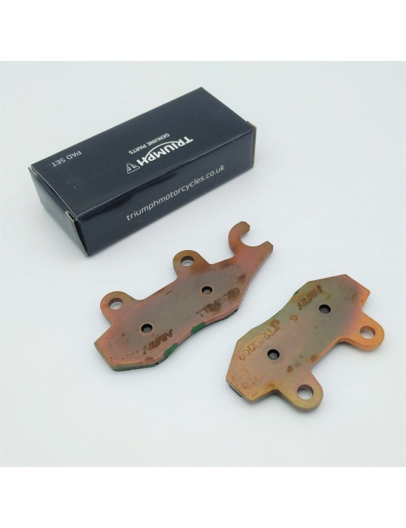 Set coppia pastiglie freno posteriore T2022955 Triumph Bonneville T120/Thruxton /Speed Twin - 2 Set coppia pastiglie freno posteriore T2022955 Triumph Bonneville T120/Thruxton /Speed Twin - 2