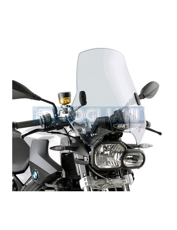 GIVI A660 Universal Windschutzscheibe Rauch Motorrad Naked Zwei Punkte - 2