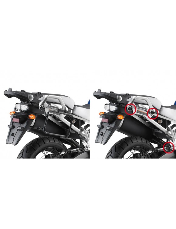 Rack lateral Rapid Eliminación GIVI PLR2119 Monokey/Back Top Box - 2 Rack lateral Rapid Eliminación GIVI PLR2119 Monokey/Back Top Box - 2