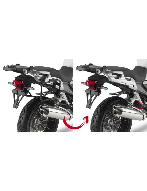 GIVI PLR1110 rapid removal rack monokey/retrofit Honda top box - 2 GIVI PLR1110 rapid removal rack monokey/retrofit Honda top box - 2