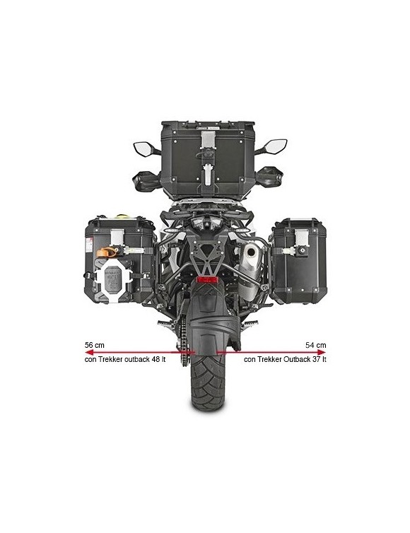 Givi plor7710cam side lacegage Monokey Trekker Outback KTM 790 adv/r - 3