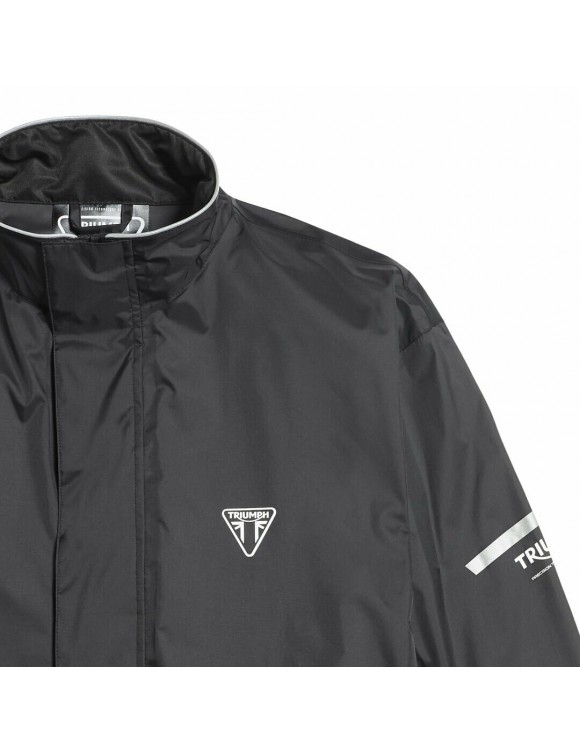 Triumph Regenjacke Schwarz Faltbare RainJust Jacke MFNA2044 - 2