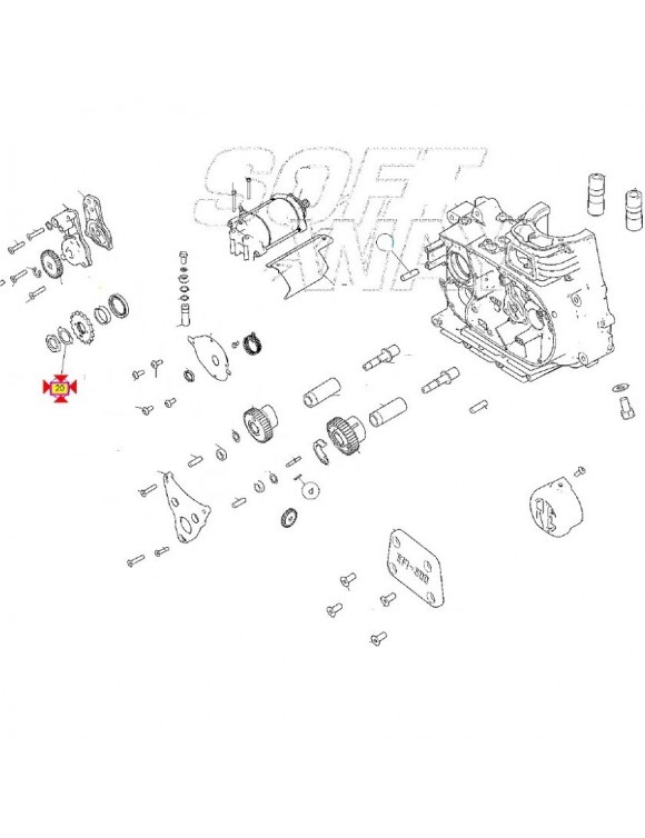 Rondella Noix Pinone 570247/D Royal Enfield Classic/Bullet/tinental GT - 2 Rondella Noix Pinone 570247/D Royal Enfield Classic/Bullet/tinental GT - 2