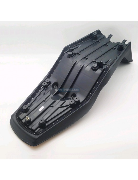 Niedriger schwarzer Komfort-Sattel federeinsatz 2S001370 Moto Guzzi V85TT - 5