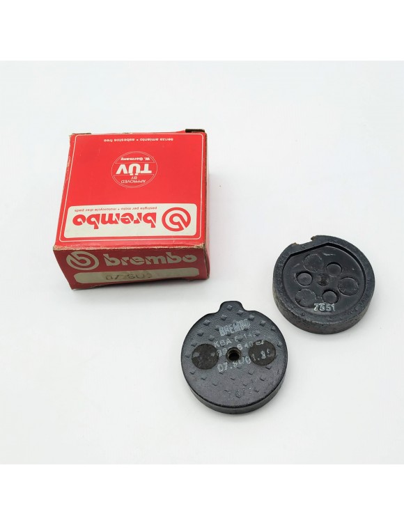 Paire de plaquettes de frein avant Brembo 07su0125 pour Suzuki GS 400/425/750 - 2 Paire de plaquettes de frein avant Brembo 07su0125 pour Suzuki GS 400/425/750 - 2