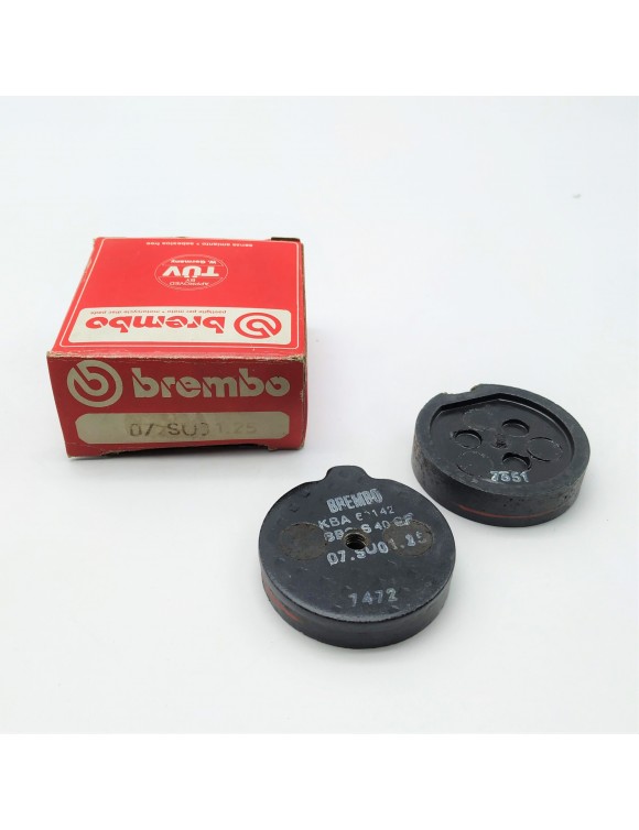 Paire de plaquettes de frein avant Brembo 07su0125 pour Suzuki GS 400/425/750 - 3 Paire de plaquettes de frein avant Brembo 07su0125 pour Suzuki GS 400/425/750 - 3