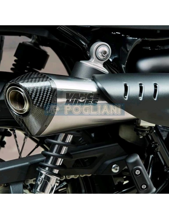 Silenciador escape Alto Aprobado Triumph Street Scrambler A9600676 - 2