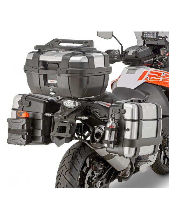 Supporto removibile in acciaio inox e148 per tanica GIVI tan01 Trekker Outback - 2