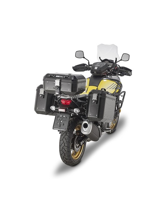 Maleta moto aluminio GIVI TREKKER DOLOMITI BLACK LINE LINE MONOKEY® 30LT. Negro - 2 Maleta moto aluminio GIVI TREKKER DOLOMITI BLACK LINE LINE MONOKEY® 30LT. Negro - 2