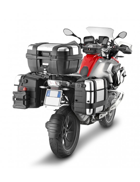 Top case Maleta moto Trasero Givi Trk33N Monokey 33 LT Aluminio anodizado - 4
