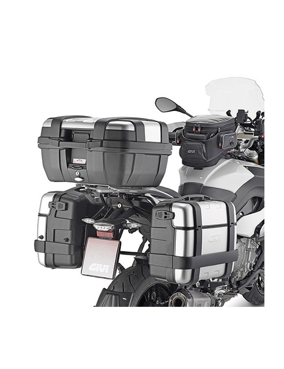 Casas superiores Maleta trasera GIVI TRK52N MONOKEY 52 LT Aluminio anodizado - 2