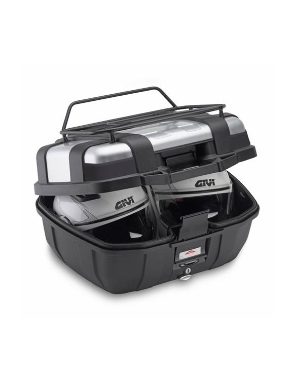 Casas superiores Maleta trasera GIVI TRK52N MONOKEY 52 LT Aluminio anodizado - 4