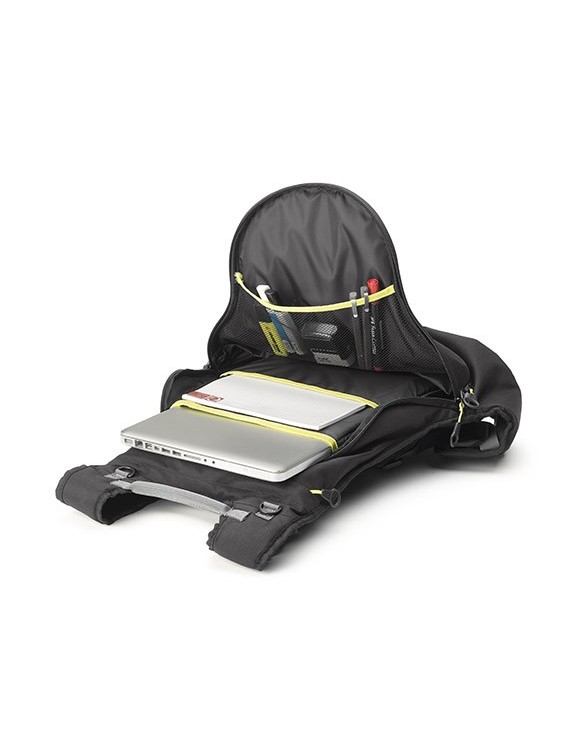 Mochila moto expandible Givi Easy Bag EA104B + Cubierta lluvia y tapa la lluvia - 2