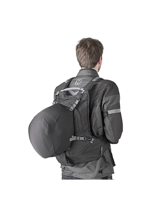 Mochila moto expandible Givi Easy Bag EA104B + Cubierta lluvia y tapa la lluvia - 4