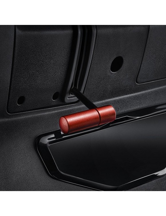 Manopola hts rosso opaco originale QV3 / Qooder / Quadro4 / Quadro3 (qamfsredo) - 2
