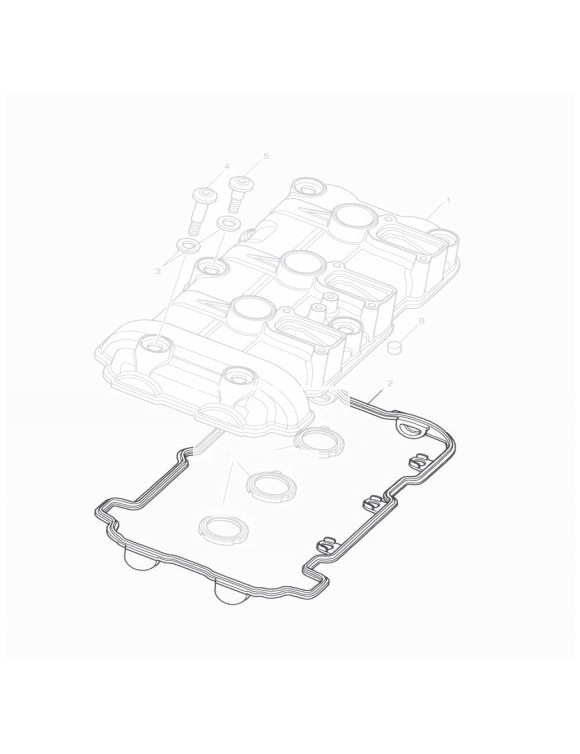 Sello cubierta del motor T1261337 Triumph Daytona/Speed Triple/Sprint/Tiger - 5 Sello cubierta del motor T1261337 Triumph Daytona/Speed Triple/Sprint/Tiger - 5