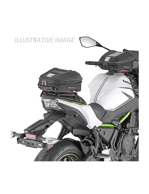 Saddle bag 10L Universal motorcycle Tanklock Givi ST610 Black,rain covered