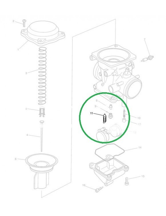 Valve flottante flottante carburateur,triomphe remplacement T1241077 - 2 Valve flottante flottante carburateur,triomphe remplacement T1241077 - 2
