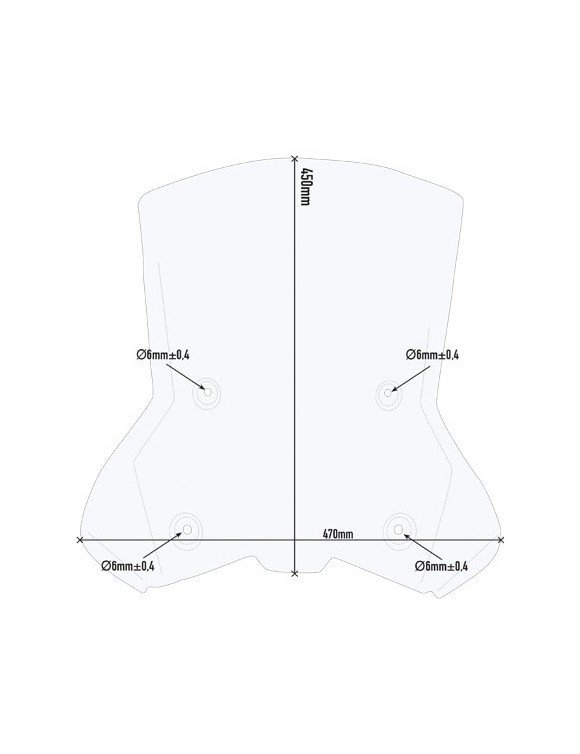 Pare-brise transparent GIVI 7710DT KTM Adventure 390-790-890 - 2 Pare-brise transparent GIVI 7710DT KTM Adventure 390-790-890 - 2