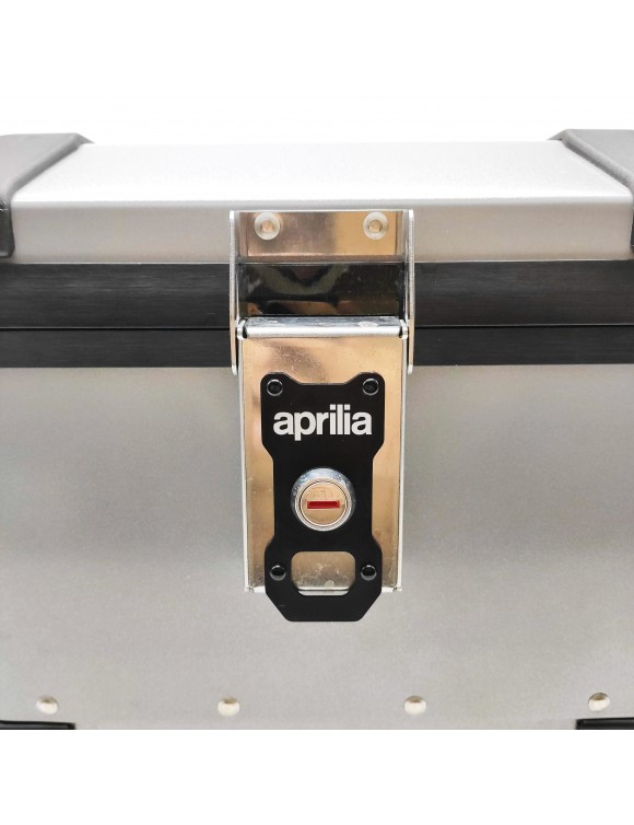 Hinterer Trunk 42L Aluminium 2S001857 Aprilia Tuareg 660(ab 2022) - 3 Hinterer Trunk 42L Aluminium 2S001857 Aprilia Tuareg 660(ab 2022) - 3