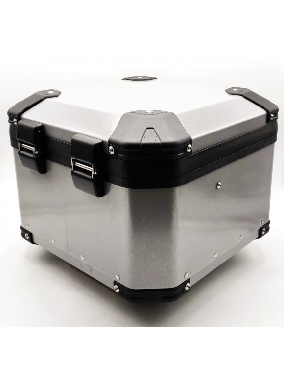 Hinterer Trunk 42L Aluminium 2S001857 Aprilia Tuareg 660(ab 2022) - 4 Hinterer Trunk 42L Aluminium 2S001857 Aprilia Tuareg 660(ab 2022) - 4