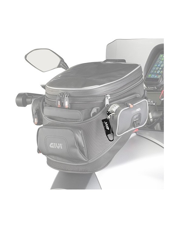 Candado cable,combinación GIVI S221 tanque suave/bolsas bicicleta laterales - 2