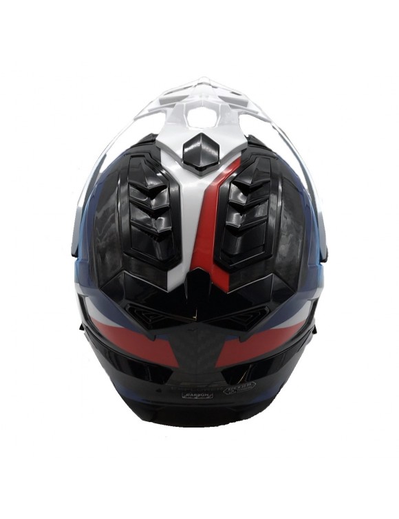 Casque moto complets carbone LS2 MX701 Explorer C Frontier noir/bleu - 5