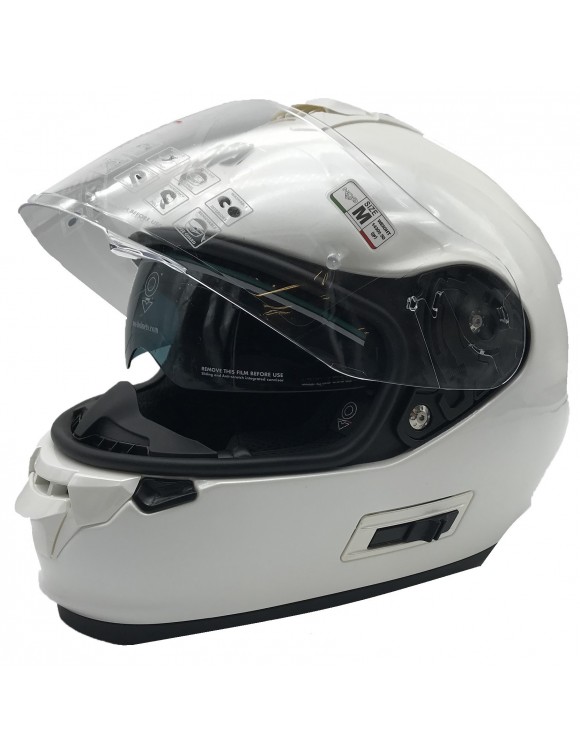 Casque intégral NS NS-7F Blanc NS-7FWh White Fibre verre - 2