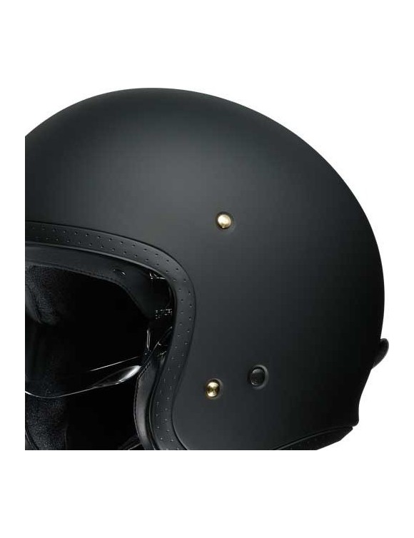 Motorrad-Helm-Jet-Roller in Multi-Composite-Fasern Shoei J-O Black - 3