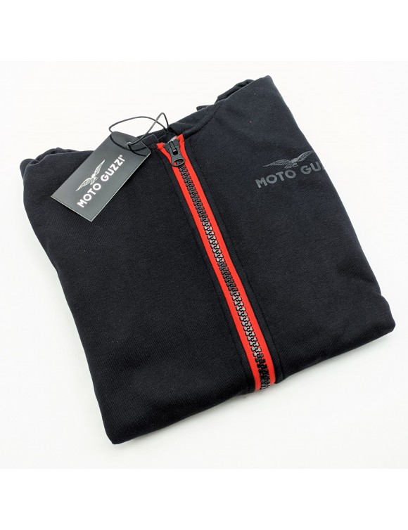 Sweat-shirt à capuche 100% coton Moto Guzzi "V85 TT" 607098M - 2